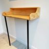 console murale deux pieds