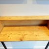 console murale deux pieds