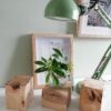 lot 3 cube en bois de palette