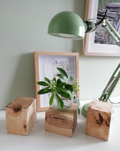 lot 3 cube en bois de palette