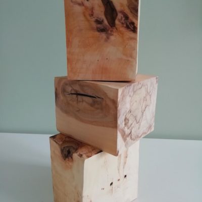 Cubes décoratifs en bois de palette
